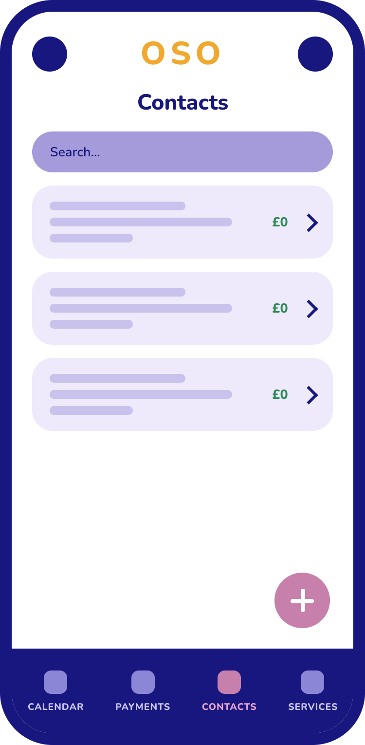 An illustration of a tidy, organised client list